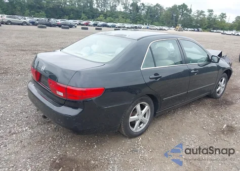 2005 Honda Accord 2.4 Ex из США, поврежденный, VIN 1HGCM55705A083372